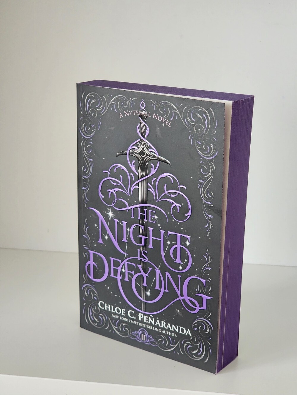 The Night Is Defying by Chloe C. Peñaranda Deluxe Edition Fantasy Paperback Book
